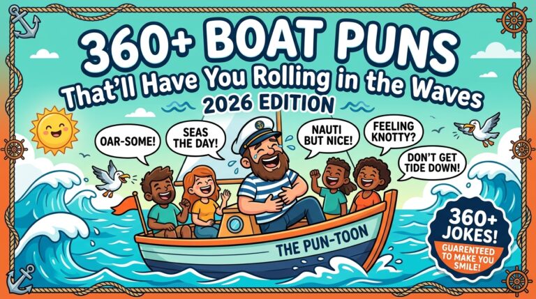 360+ Boat Puns That'll Have You Rolling in the Waves 2026