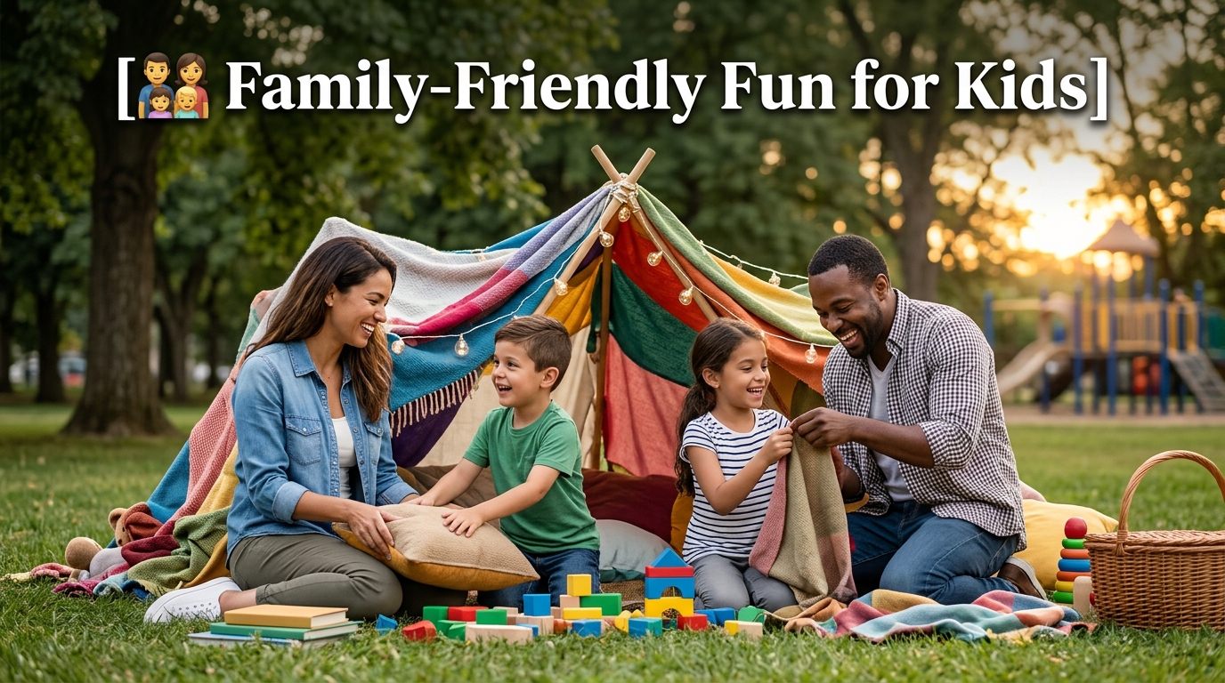👨‍👩‍👧‍👦 Family-Friendly Fun for Kids
