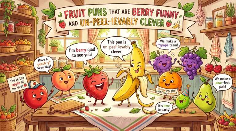 Fruit Puns That Are Berry Funny and Un-peel-ievably Clever 🍓🍌