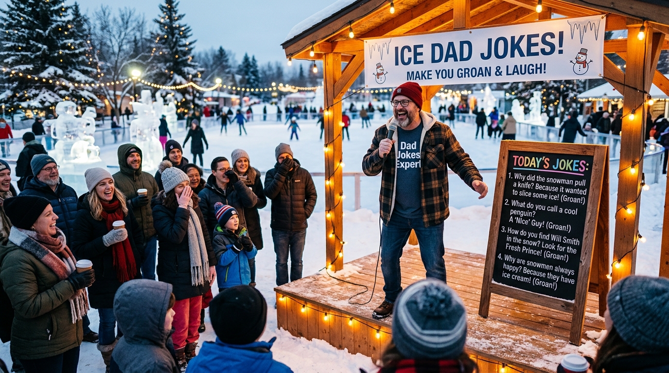 Ice Dad Jokes That Make You Groan and Laugh 