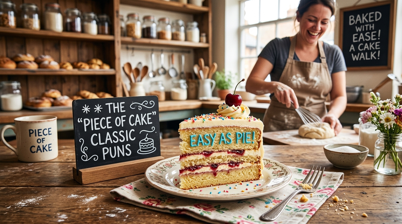 The "Piece of Cake" Classic Puns