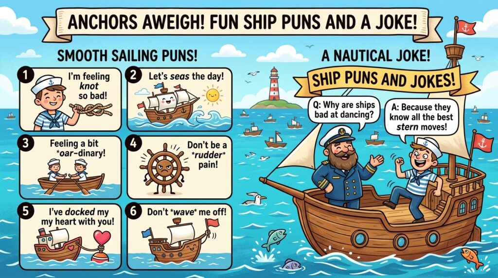 Ship Puns and Ship Joke